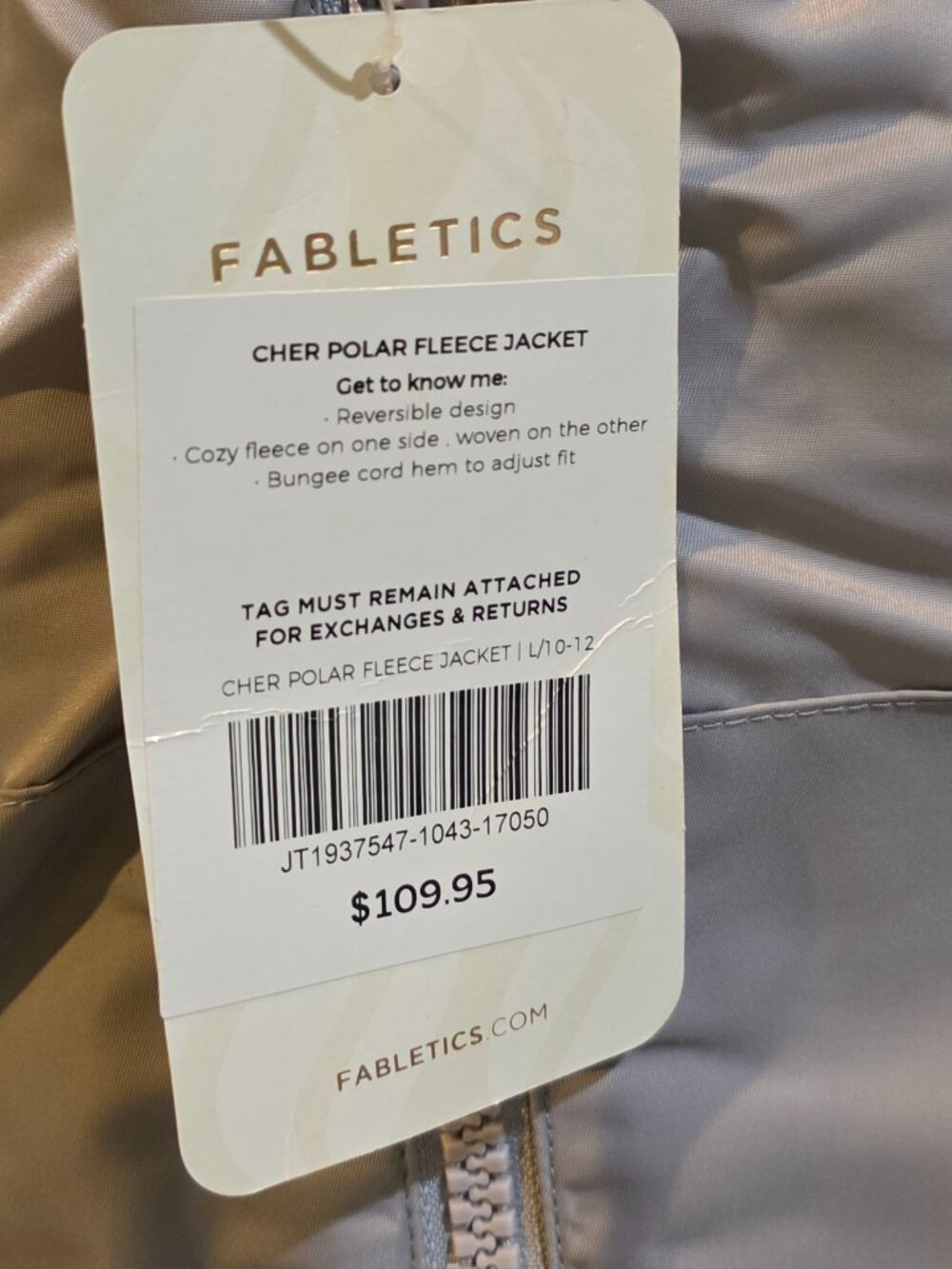 Reversible Fabletics Jacket - Picture 4 of 5